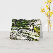 抽象芸術カラー勉強26、カード カード (黄色い花)