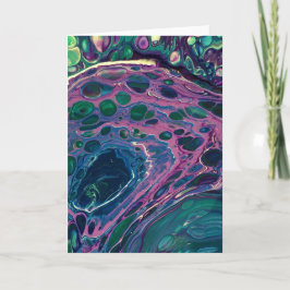 抽象芸術カラー勉強270、カード カード