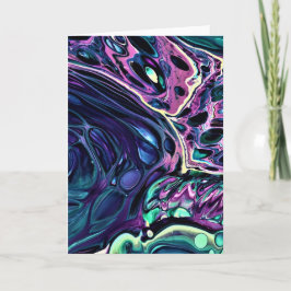 抽象芸術カラー勉強271、カード カード