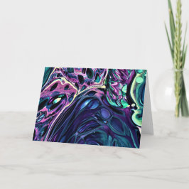 抽象芸術カラー勉強271、カード カード