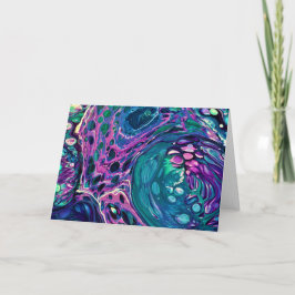 抽象芸術カラー勉強272、カード カード