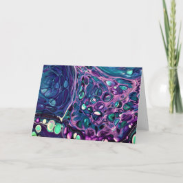 抽象芸術カラー勉強273、カード カード