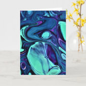 抽象芸術カラー勉強276、カード カード (黄色い花)