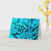 抽象芸術カラー勉強27、カード カード (黄色い花)