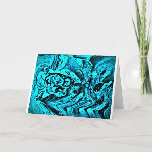 抽象芸術カラー勉強27、カード カード (正面)