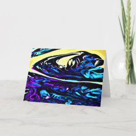 抽象芸術カラー勉強281、カード カード