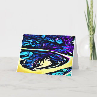 抽象芸術カラー勉強281、カード カード