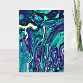 抽象芸術カラー勉強284、カード カード