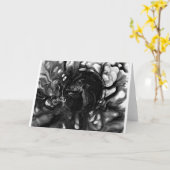 抽象芸術カラー勉強287 /なし、カード カード (黄色い花)