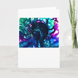 抽象芸術カラー勉強287、カード カード