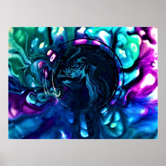 抽象芸術カラー勉強287, ポスター (正面)