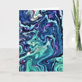 抽象芸術カラー勉強289、カード カード