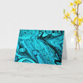 抽象芸術カラー勉強28、カード カード (黄色い花)