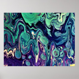 抽象芸術カラー勉強296, ポスター