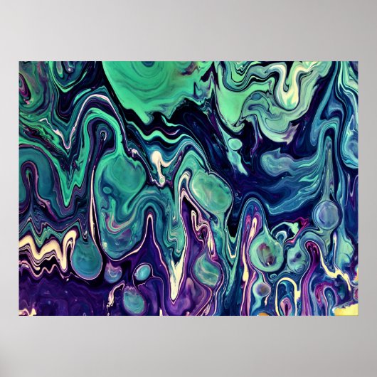 抽象芸術カラー勉強296, ポスター (正面)