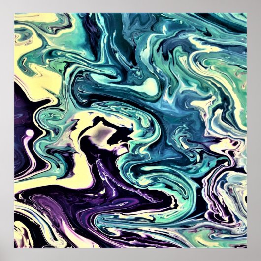 抽象芸術カラー勉強298, ポスター (正面)