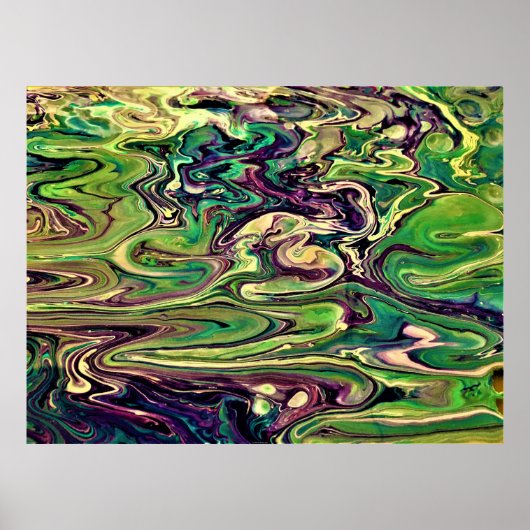 抽象芸術カラー勉強299, ポスター (正面)