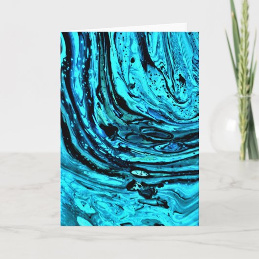 抽象芸術カラー勉強29、カード カード (正面)