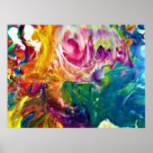 抽象芸術カラー勉強2, ポスター (正面)