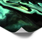 抽象芸術カラー勉強300、 ポスター (角)