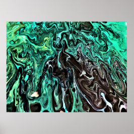 抽象芸術カラー勉強300、 ポスター