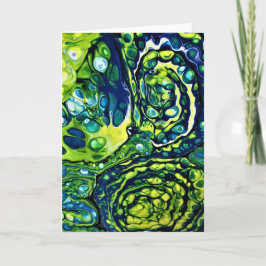 抽象芸術カラー勉強301、カード カード