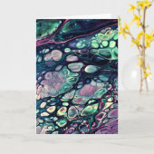 抽象芸術カラー勉強304、カード カード (黄色い花)