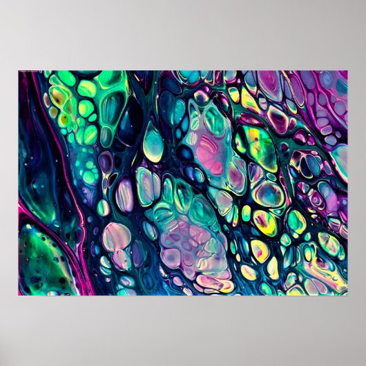 抽象芸術カラー勉強304、 ポスター (正面)