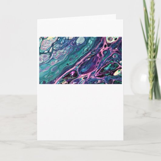 抽象芸術カラー勉強305、カード カード (正面)