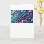 抽象芸術カラー勉強305、カード カード (黄色い花)