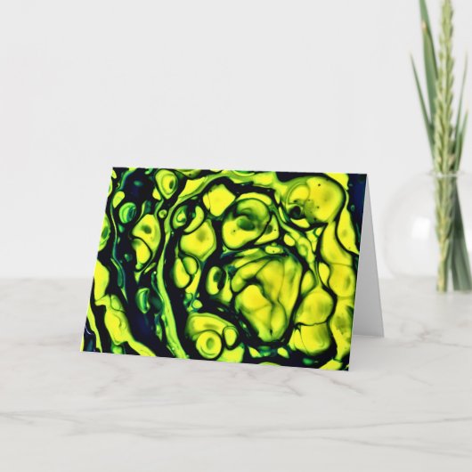 抽象芸術カラー勉強305、カード カード (正面)