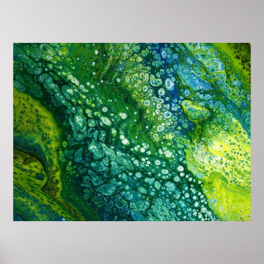 抽象芸術カラー勉強307、 ポスター (正面)