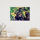 抽象芸術カラー勉強308, ポスター (キッチン)