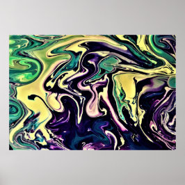 抽象芸術カラー勉強308, ポスター