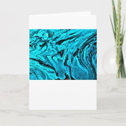 抽象芸術カラー勉強30、カード カード (正面)