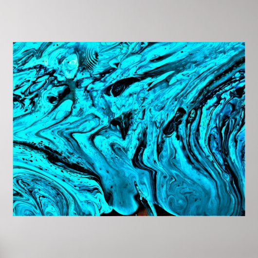 抽象芸術カラー勉強30、 ポスター (正面)