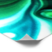 抽象芸術カラー勉強310、 ポスター (角)