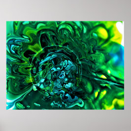 抽象芸術カラー勉強310、 ポスター