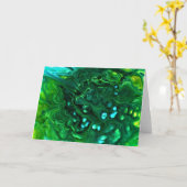 抽象芸術カラー勉強312、カード カード (黄色い花)