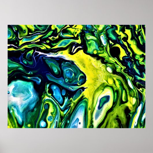 抽象芸術カラー勉強313、 ポスター (正面)