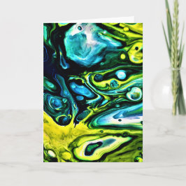 抽象芸術カラー勉強314、カード カード