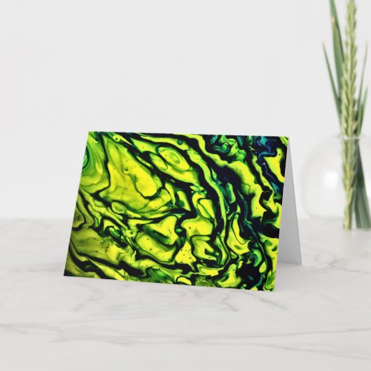 抽象芸術カラー勉強316、カード カード (正面)