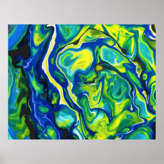 抽象芸術カラー勉強317, ポスター (正面)