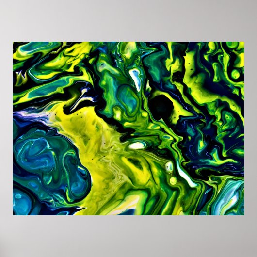 抽象芸術カラー勉強319, ポスター (正面)