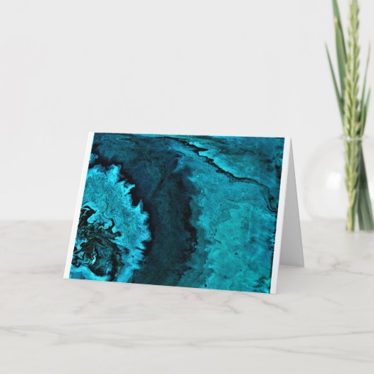 抽象芸術カラー勉強31、カード カード (正面)