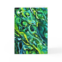 抽象芸術カラー勉強320、カード