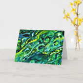 抽象芸術カラー勉強320、カード カード (黄色い花)