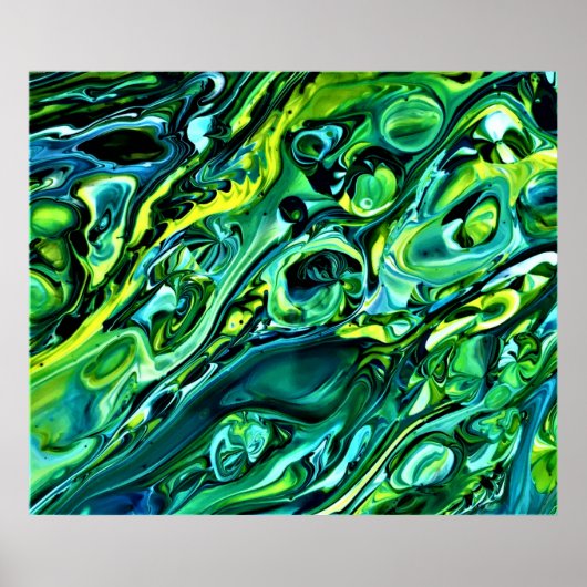 抽象芸術カラー勉強320、 ポスター (正面)