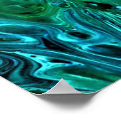 抽象芸術カラー勉強321、 ポスター (角)