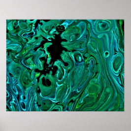 抽象芸術カラー勉強321、 ポスター